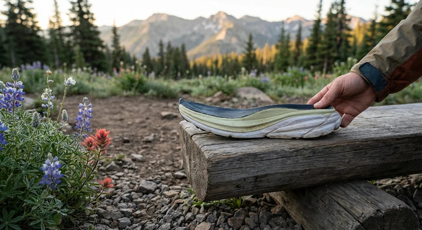 Hoka Speedgoat 6 midsole cross-section cushion detail