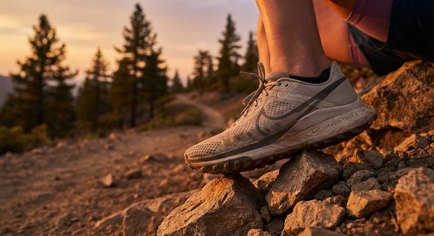 Nike Pegasus Trail 5 trail running shoe side profile