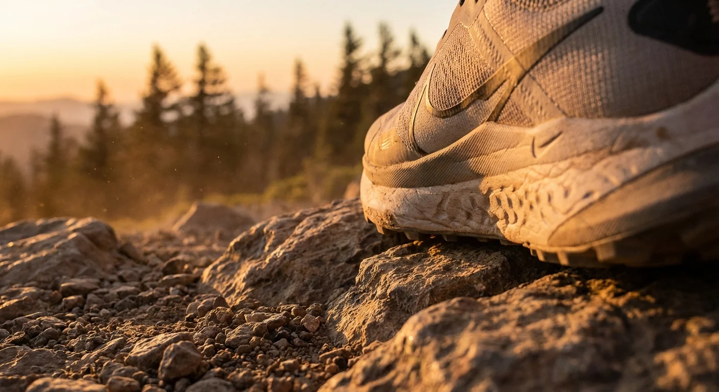 Nike Zegama 2 trail running shoe close-up React foam midsole