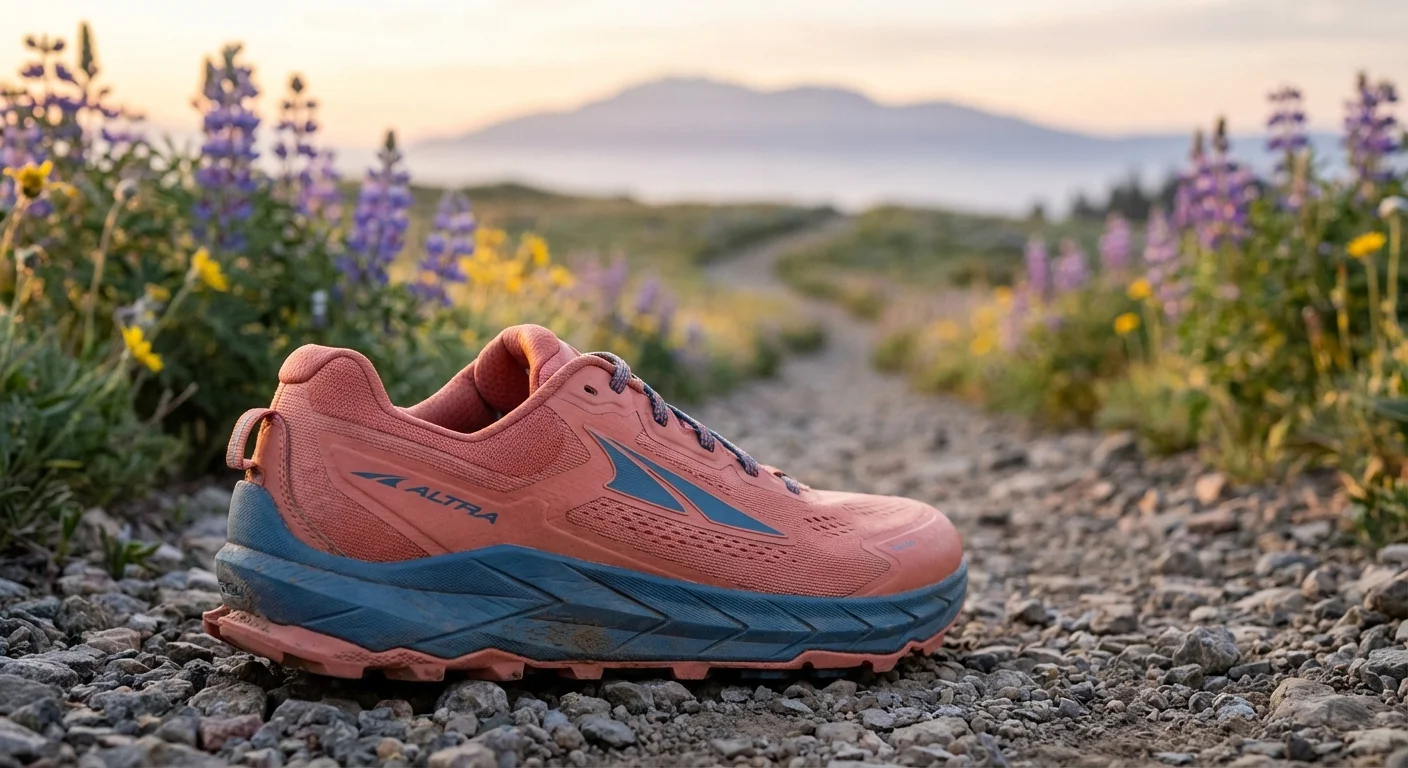 Altra Olympus 6 womens trail running shoe cushion detail