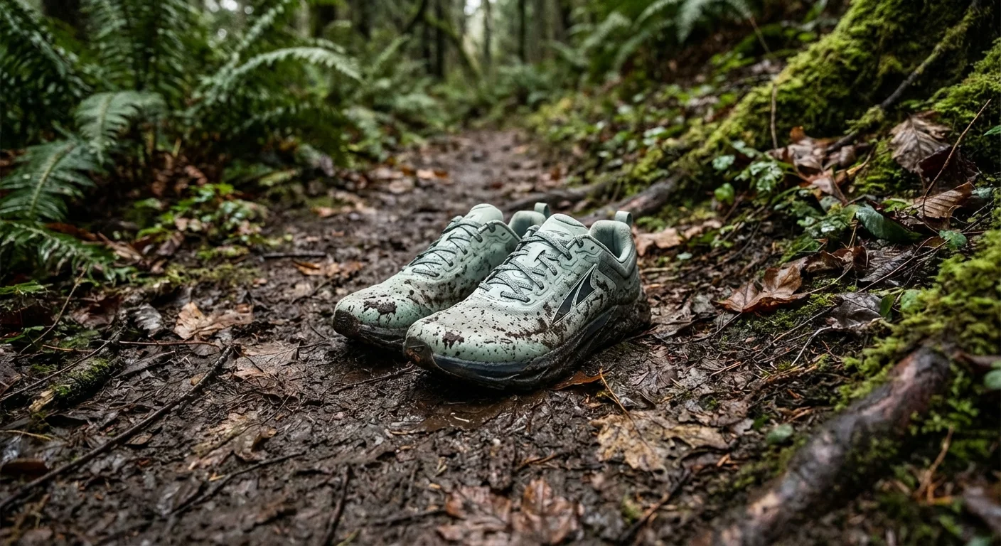 Altra Timp 5 womens lightweight trail running shoe top view