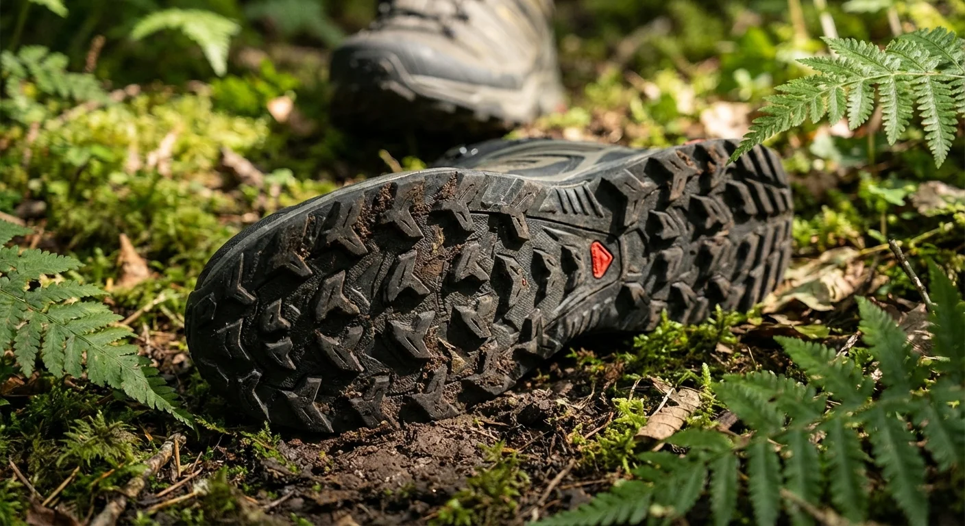 Salomon X Ultra 5 GTX Contagrip outsole tread pattern close-up