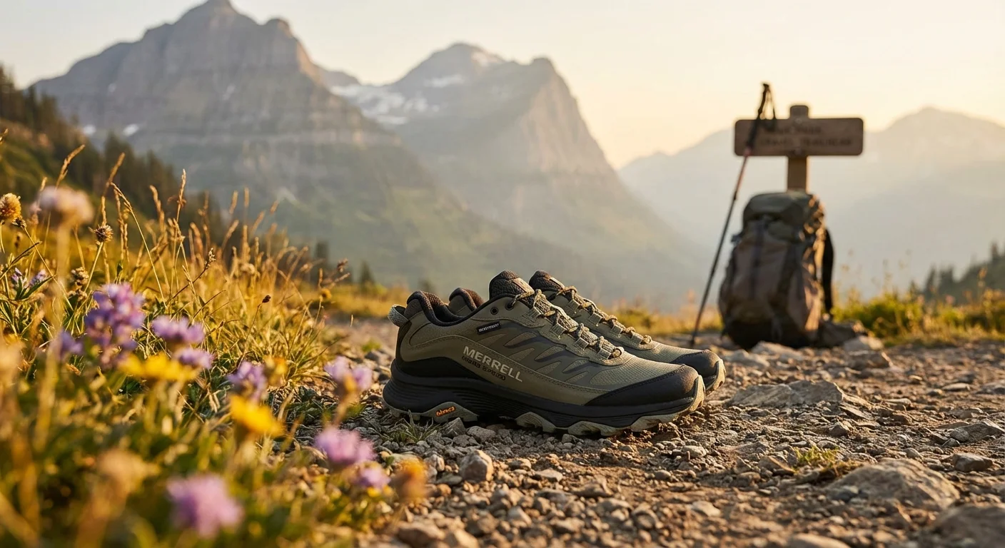 Merrell Moab Speed 3 Waterproof hiking shoe side profile