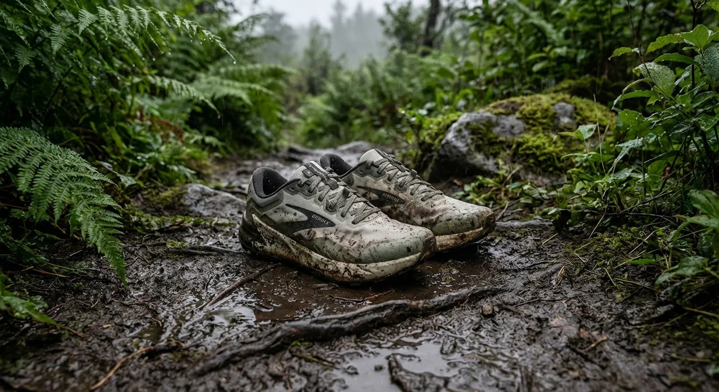 Brooks Catamount 4 lightweight trail running shoe top view