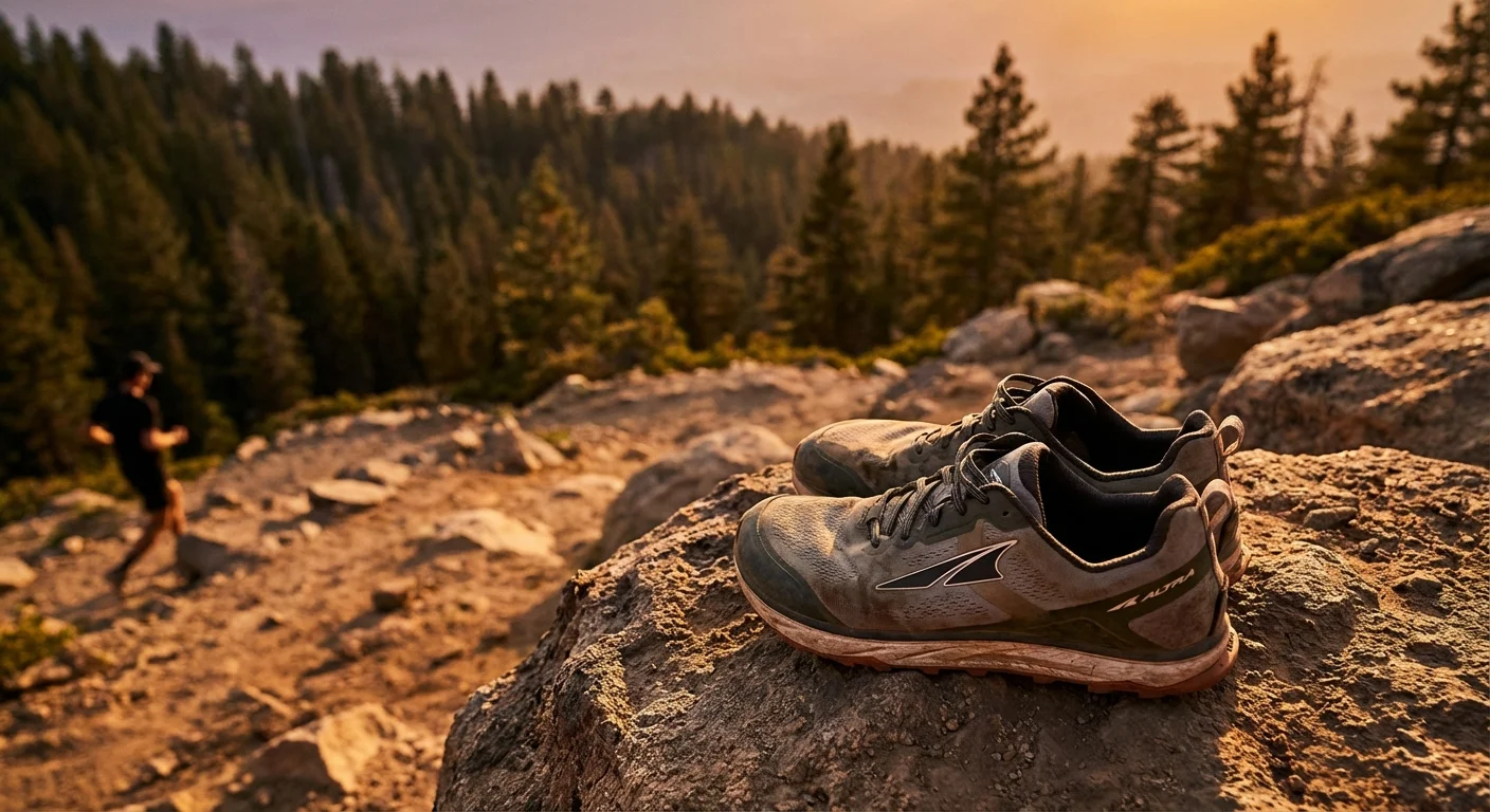 Altra running shoes zero-drop FootShape toe box diagram