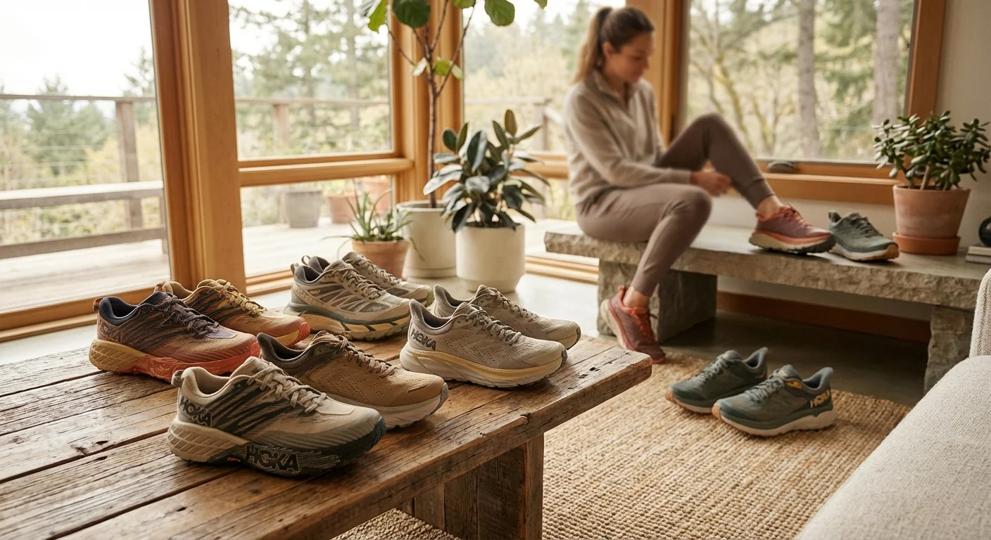 hoka trail shoes women