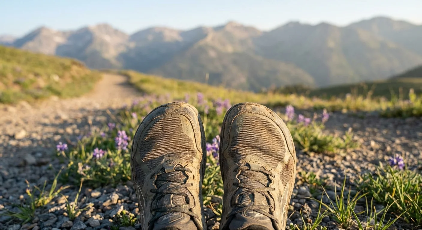 Altra Lone Peak 9 RSM trail running shoe top view showing wide toe box
