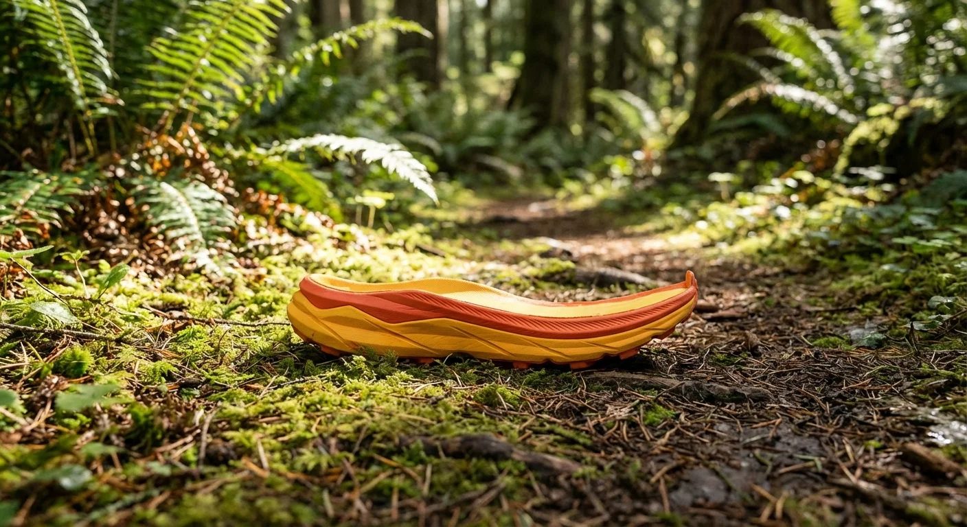 Hoka Tecton X3 midsole cross-section foam detail