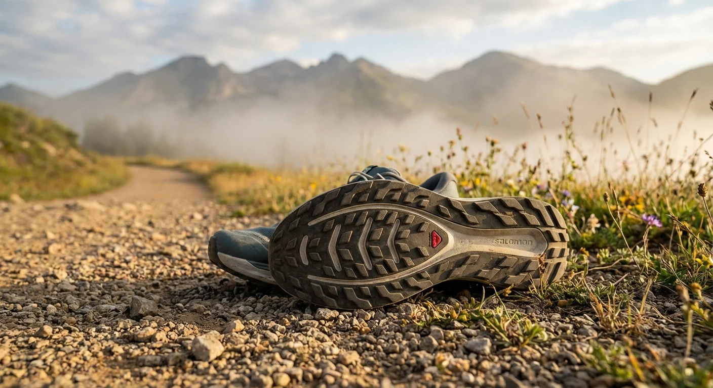 Salomon Ultra Glide 4 trail running shoe outsole tread pattern