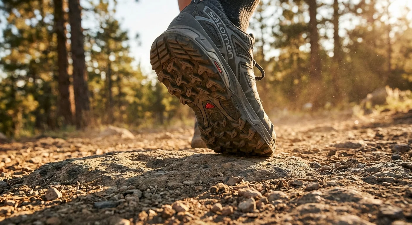 Salomon X Ultra Pioneer trail running shoe Contagrip outsole detail