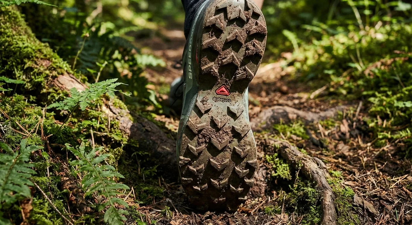 Salomon Speedcross 7 outsole lug pattern close-up