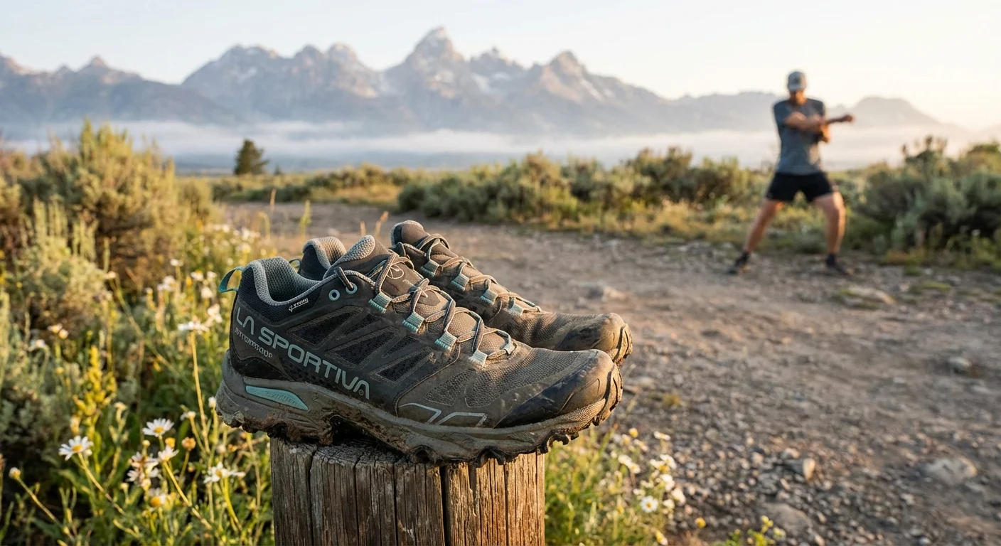 La Sportiva Cyklon Cross GTX waterproof trail running shoe