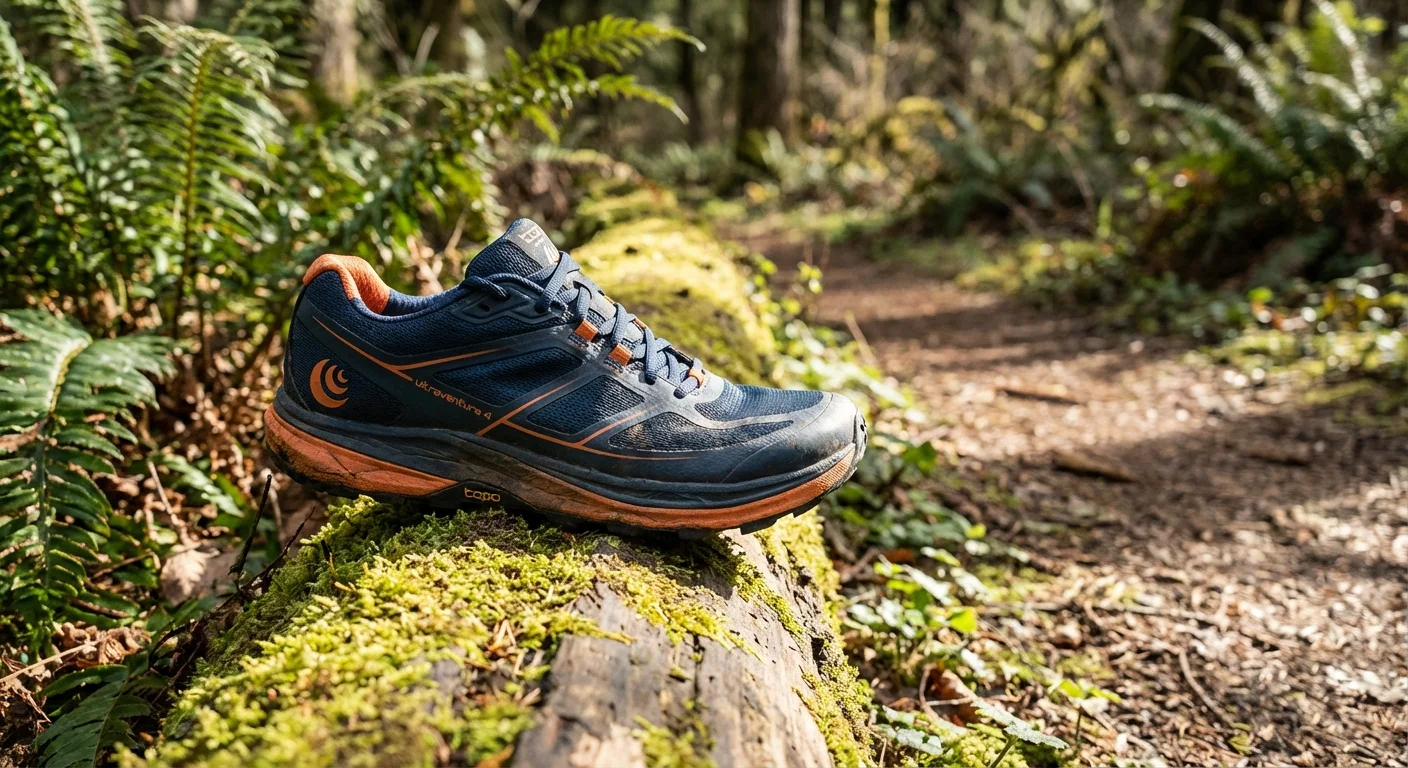 Topo Athletic Ultraventure 4 trail shoe side profile