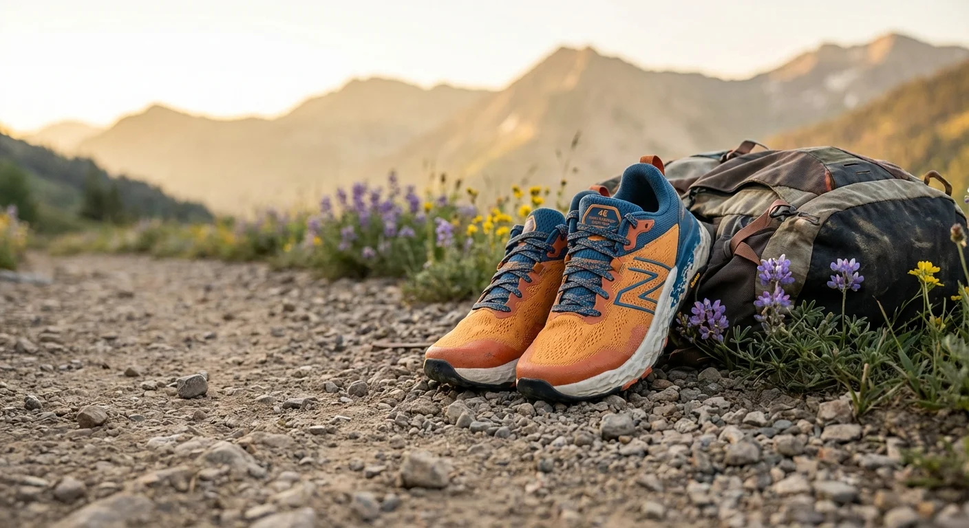 New Balance Fresh Foam Hierro v8 wide trail shoe in 4E width