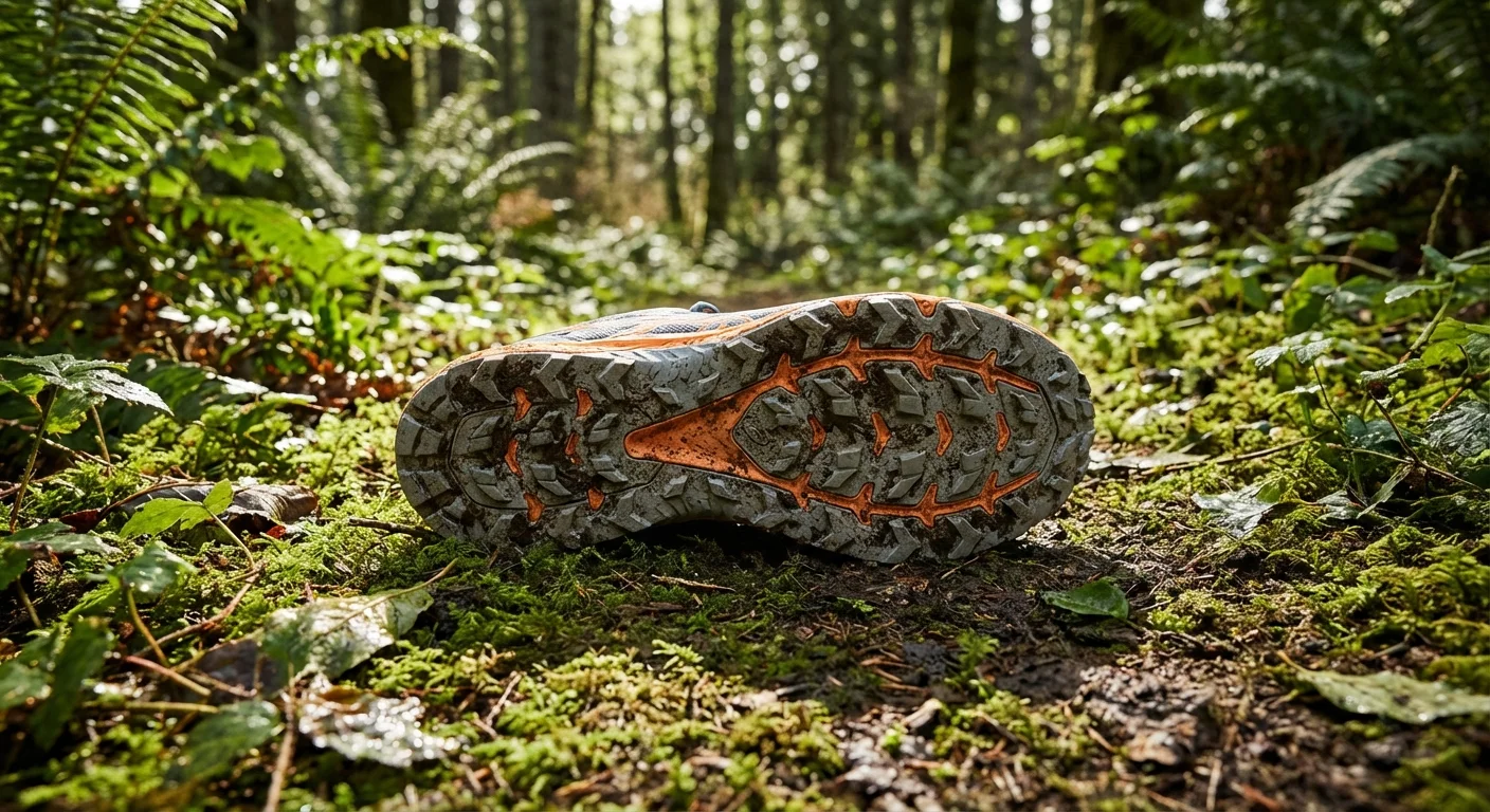 ASICS Fuji Speed 4 trail running shoe outsole lug detail