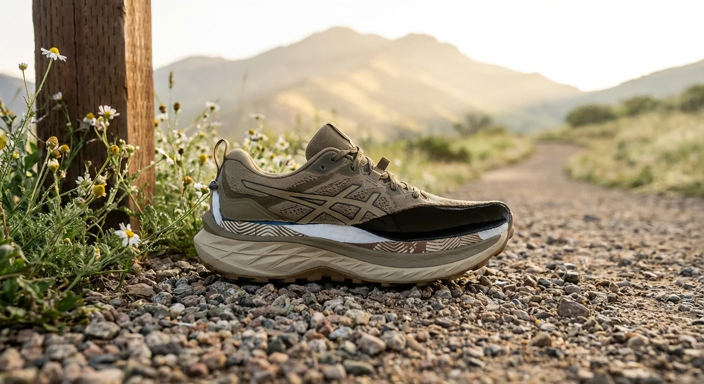 ASICS Trabuco Max 3 trail running shoe cushioning cross-section