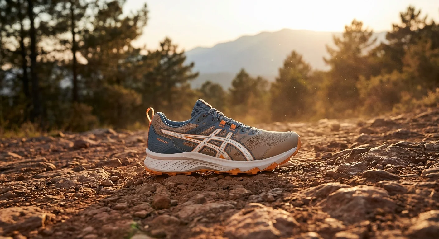 Asics Megablast running shoe side profile full view