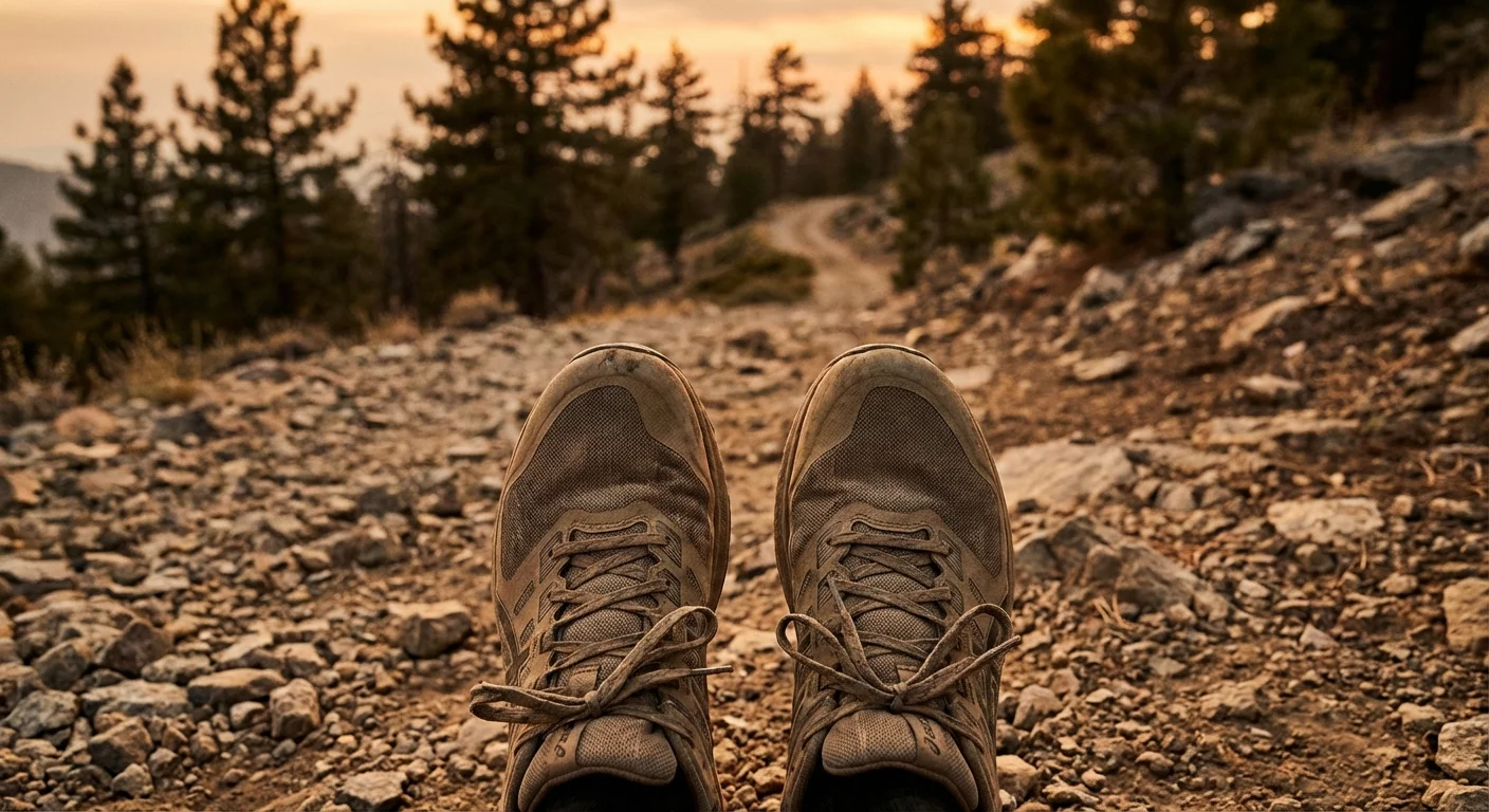 Asics Megablast running shoe pair top-down view showing toe box width