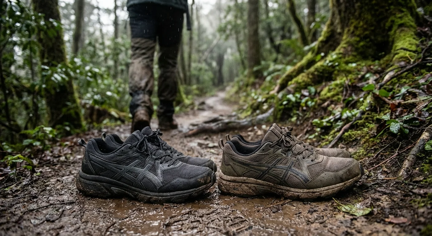 Asics Gel Venture 10 and Gel Venture 9 side by side comparison
