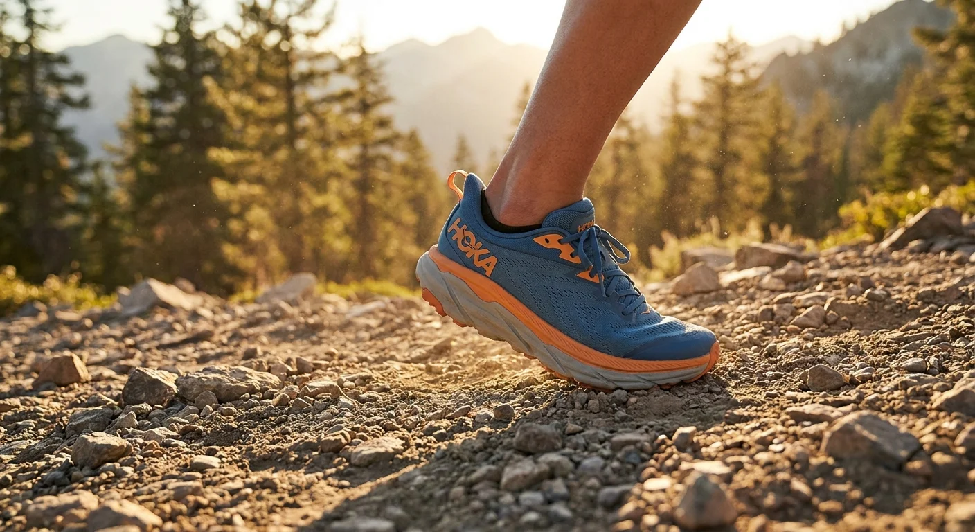 Hoka Challenger ATR 8 trail running shoe side profile